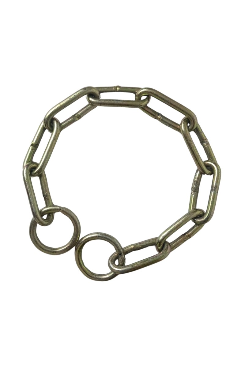 Iron Lock Golden Chain | Multipurpose Security for Gates, Cycles, Bikes | Indoor & Outdoor Use | Heavy Duty for Protection and Home Use (3 Feet)