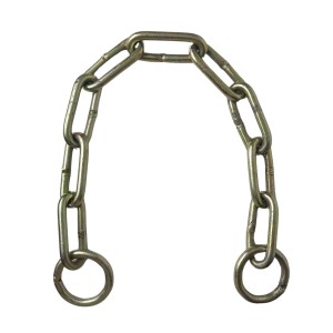 Iron Lock Golden Chain | Multipurpose Security for Gates, Cycles, Bikes | Indoor & Outdoor Use | Heavy Duty for Protection and Home Use (3 Feet)