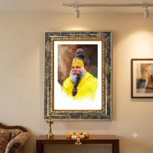 Shri Premanand Ji Maharaj Decorative Photo Frame With White Mount | Premium Wall & Tabletop Picture Frame | Home, Office & Temple Decoration | 8x12 Inch (Pack Of 1) (F32476) Shri Premanand Ji Maharaj Decorative Photo Frame With White Mount | Premium Wall & Tabletop Picture Frame | Home, Office & Temple Decoration | 8x12 Inch (Pack Of 1) (F32476)