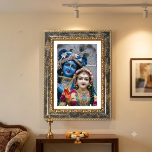 Shiva Family Decorative Photo Frame With White Mount | Premium Wall & Tabletop Picture Frame | Home, Office & Temple Decoration | 12x16 Inch (Pack Of 1) (F31179) Shiva Family Decorative Photo Frame With White Mount | Premium Wall & Tabletop Picture Frame | Home, Office & Temple Decoration | 12x16 Inch (Pack Of 1) (F31179)