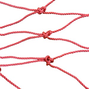 Handcrafted Nylon Rope Hammock Swing Hanging Net Mesh Sleeping Bed for Kids