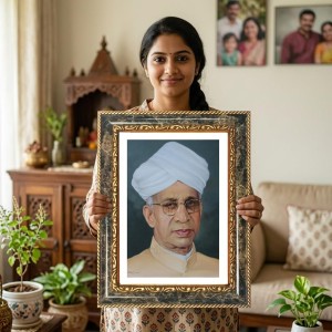 Portrait Decorative Photo Frame With White Mount | Premium Wall & Tabletop Picture Frame | Home, Office & Temple Decoration | 8x12 Inch (Pack Of 1) (F33134) Portrait Decorative Photo Frame With White Mount | Premium Wall & Tabletop Picture Frame | Home, Office & Temple Decoration | 8x12 Inch (Pack Of 1) (F33134)