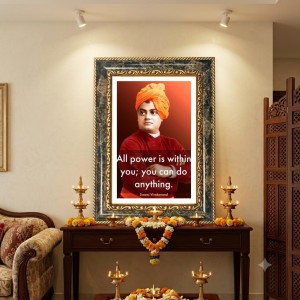 Vishnu Decorative Photo Frame With White Mount | Premium Wall & Tabletop Picture Frame | Home, Office & Temple Decoration | 12x16 Inch (Pack Of 1) (F32398) Vishnu Decorative Photo Frame With White Mount | Premium Wall & Tabletop Picture Frame | Home, Office & Temple Decoration | 12x16 Inch (Pack Of 1) (F32398)