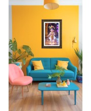 Vertical16X24 Inches Frame Big Photo Frame - 20x28 Inches For Home,Temple & Office Decoration (F10799)
