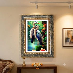 Ram Darbar Decorative Photo Frame With White Mount | Premium Wall & Tabletop Picture Frame | Home, Office & Temple Decoration | 12x16 Inch (Pack Of 1) (F33013) Ram Darbar Decorative Photo Frame With White Mount | Premium Wall & Tabletop Picture Frame | Home, Office & Temple Decoration | 12x16 Inch (Pack Of 1) (F33013)