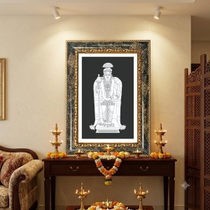 Venkateswara Decorative Photo Frame With White Mount | Premium Wall & Tabletop Picture Frame | Home, Office & Temple Decoration | 8x12 Inch (Pack Of 1) (F32381) Venkateswara Decorative Photo Frame With White Mount | Premium Wall & Tabletop Picture Frame | Home, Office & Temple Decoration | 8x12 Inch (Pack Of 1) (F32381)