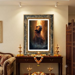 Tyrannosaurus Rex Decorative Photo Frame With White Mount | Premium Wall & Tabletop Picture Frame | Home, Office & Temple Decoration | 10x14 Inch (Pack Of 1) (F31536) Tyrannosaurus Rex Decorative Photo Frame With White Mount | Premium Wall & Tabletop Picture Frame | Home, Office & Temple Decoration | 10x14 Inch (Pack Of 1) (F31536)