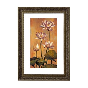 White Lotus Big Photo Frame - 20x28 Inches For Home,Temple & Office Decoration (F10630) White Lotus Big Photo Frame - 20x28 Inches For Home,Temple & Office Decoration (F10630)
