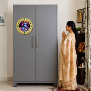 Lord Krishna Fridge Magnet Wooden | Glossy Sublimation Print | 4x4 Inch | Strong Magnet Back | Decorative Magnet for Fridge, Almirah & Temple Decor (F23792) Lord Krishna Fridge Magnet Wooden | Glossy Sublimation Print | 4x4 Inch | Strong Magnet Back | Decorative Magnet for Fridge, Almirah & Temple Decor (F23792)