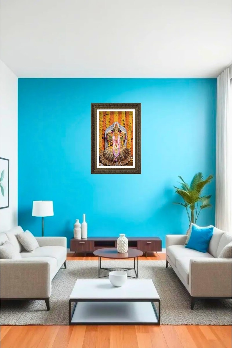 Nimishamba Goddess Big Photo Frame - 20x28 Inches For Home,Temple & Office Decoration (F11086)