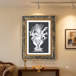 Ram Darbar Decorative Photo Frame With White Mount | Premium Wall & Tabletop Picture Frame | Home, Office & Temple Decoration | 12x16 Inch (Pack Of 1) (F31418) Ram Darbar Decorative Photo Frame With White Mount | Premium Wall & Tabletop Picture Frame | Home, Office & Temple Decoration | 12x16 Inch (Pack Of 1) (F31418)