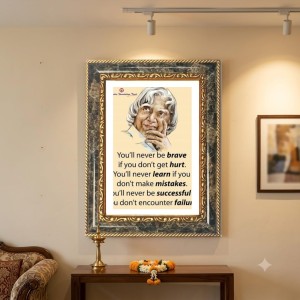 Abdul Kalam Decorative Photo Frame With White Mount | Premium Wall & Tabletop Picture Frame | Home, Office & Temple Decoration | 8x12 Inch (Pack Of 1) (F32481) Abdul Kalam Decorative Photo Frame With White Mount | Premium Wall & Tabletop Picture Frame | Home, Office & Temple Decoration | 8x12 Inch (Pack Of 1) (F32481)