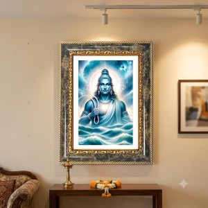 Varuna Decorative Photo Frame With White Mount | Premium Wall & Tabletop Picture Frame | Home, Office & Temple Decoration | 10x14 Inch (Pack Of 1) (F33096) Varuna Decorative Photo Frame With White Mount | Premium Wall & Tabletop Picture Frame | Home, Office & Temple Decoration | 10x14 Inch (Pack Of 1) (F33096)