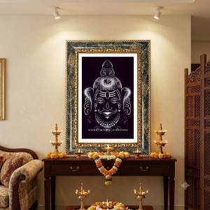 Vishnu Decorative Photo Frame With White Mount | Premium Wall & Tabletop Picture Frame | Home, Office & Temple Decoration | 12x16 Inch (Pack Of 1) (F31439) Vishnu Decorative Photo Frame With White Mount | Premium Wall & Tabletop Picture Frame | Home, Office & Temple Decoration | 12x16 Inch (Pack Of 1) (F31439)