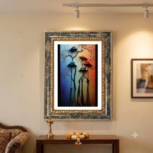 Modern Wall Art Decorative Photo Frame With White Mount | Premium Wall & Tabletop Picture Frame | Home, Office & Temple Decoration | 8x12 Inch (Pack Of 1) (F32468) Modern Wall Art Decorative Photo Frame With White Mount | Premium Wall & Tabletop Picture Frame | Home, Office & Temple Decoration | 8x12 Inch (Pack Of 1) (F32468)