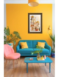 Vertical16X24 Inches Frame Big Photo Frame - 20x28 Inches For Home,Temple & Office Decoration (F10824)