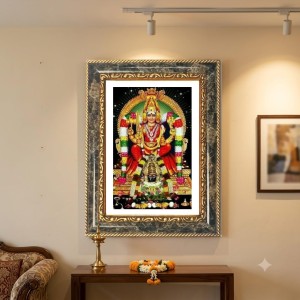 Lakshmi Decorative Photo Frame With White Mount | Premium Wall & Tabletop Picture Frame | Home, Office & Temple Decoration | 8x12 Inch (Pack Of 1) (F33185) Lakshmi Decorative Photo Frame With White Mount | Premium Wall & Tabletop Picture Frame | Home, Office & Temple Decoration | 8x12 Inch (Pack Of 1) (F33185)