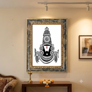 Shraddha Decorative Photo Frame With White Mount | Premium Wall & Tabletop Picture Frame | Home, Office & Temple Decoration | 10x14 Inch (Pack Of 1) (F33217) Shraddha Decorative Photo Frame With White Mount | Premium Wall & Tabletop Picture Frame | Home, Office & Temple Decoration | 10x14 Inch (Pack Of 1) (F33217)