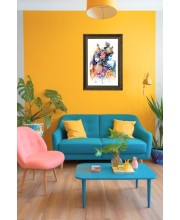 Vertical16X24 Inches Frame Big Photo Frame - 20x28 Inches For Home,Temple & Office Decoration (F10789)