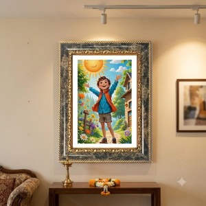 Lord Shiva Decorative Photo Frame With White Mount | Premium Wall & Tabletop Picture Frame | Home, Office & Temple Decoration | 12x16 Inch (Pack Of 1) (F31183) Lord Shiva Decorative Photo Frame With White Mount | Premium Wall & Tabletop Picture Frame | Home, Office & Temple Decoration | 12x16 Inch (Pack Of 1) (F31183)