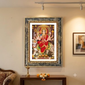 Mitra Decorative Photo Frame With White Mount | Premium Wall & Tabletop Picture Frame | Home, Office & Temple Decoration | 12x16 Inch (Pack Of 1) (F33069) Mitra Decorative Photo Frame With White Mount | Premium Wall & Tabletop Picture Frame | Home, Office & Temple Decoration | 12x16 Inch (Pack Of 1) (F33069)