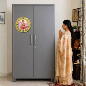 Lord Vishnu and Goddess Lakshmi Fridge Magnet Wooden | Glossy Sublimation Print | 4x4 Inch | Strong Magnet Back | Decorative Magnet for Fridge, Almirah & Temple Decor (F23782) Lord Vishnu and Goddess Lakshmi Fridge Magnet Wooden | Glossy Sublimation Print | 4x4 Inch | Strong Magnet Back | Decorative Magnet for Fridge, Almirah & Temple Decor (F23782)
