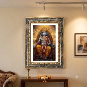 Rama Decorative Photo Frame With White Mount | Premium Wall & Tabletop Picture Frame | Home, Office & Temple Decoration | 10x14 Inch (Pack Of 1) (F32402) Rama Decorative Photo Frame With White Mount | Premium Wall & Tabletop Picture Frame | Home, Office & Temple Decoration | 10x14 Inch (Pack Of 1) (F32402)