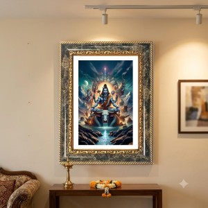 Satyajit Ray Decorative Photo Frame With White Mount | Premium Wall & Tabletop Picture Frame | Home, Office & Temple Decoration | 12x16 Inch (Pack Of 1) (F33186) Satyajit Ray Decorative Photo Frame With White Mount | Premium Wall & Tabletop Picture Frame | Home, Office & Temple Decoration | 12x16 Inch (Pack Of 1) (F33186)