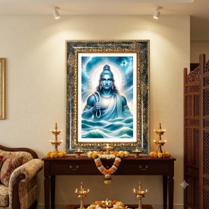 Varuna Decorative Photo Frame With White Mount | Premium Wall & Tabletop Picture Frame | Home, Office & Temple Decoration | 10x14 Inch (Pack Of 1) (F33096) Varuna Decorative Photo Frame With White Mount | Premium Wall & Tabletop Picture Frame | Home, Office & Temple Decoration | 10x14 Inch (Pack Of 1) (F33096)