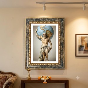 Rabbit Decorative Photo Frame With White Mount | Premium Wall & Tabletop Picture Frame | Home, Office & Temple Decoration | 12x16 Inch (Pack Of 1) (F31284) Rabbit Decorative Photo Frame With White Mount | Premium Wall & Tabletop Picture Frame | Home, Office & Temple Decoration | 12x16 Inch (Pack Of 1) (F31284)