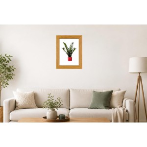 Wooden Photo Frame | Natural Wood Finish Picture Frame | Wall Hanging & Tabletop Display | Modern Photo Frame for Home, Office, Living Room & Bedroom Decor