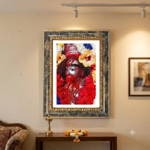 Sai Baba Decorative Photo Frame With White Mount | Premium Wall & Tabletop Picture Frame | Home, Office & Temple Decoration | 12x16 Inch (Pack Of 1) (F31134) Sai Baba Decorative Photo Frame With White Mount | Premium Wall & Tabletop Picture Frame | Home, Office & Temple Decoration | 12x16 Inch (Pack Of 1) (F31134)