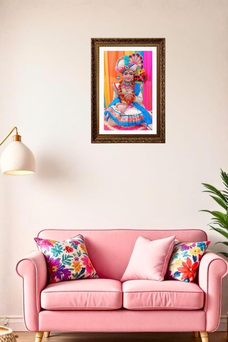 Vertical16X24 Inches Frame Big Photo Frame - 20x28 Inches For Home,Temple & Office Decoration (F10886)