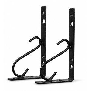 Heavy Duty Wall Mount Plant Hanger Hooks (Pack of 2) | Metal Hanging Basket Brackets for Flower Pots, Lanterns, Bird Feeders & Outdoor Garden DÃ©cor