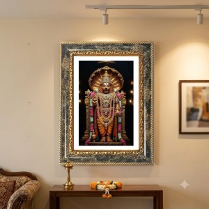 Narasimha Decorative Photo Frame With White Mount | Premium Wall & Tabletop Picture Frame | Home, Office & Temple Decoration | 10x14 Inch (Pack Of 1) (F32367) Narasimha Decorative Photo Frame With White Mount | Premium Wall & Tabletop Picture Frame | Home, Office & Temple Decoration | 10x14 Inch (Pack Of 1) (F32367)