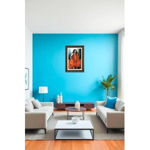 Swami Pranavananda Big Photo Frame - 20x28 Inches For Home,Temple & Office Decoration (F11083)