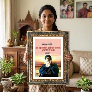 Vishnu Decorative Photo Frame With White Mount | Premium Wall & Tabletop Picture Frame | Home, Office & Temple Decoration | 12x16 Inch (Pack Of 1) (F31397) Vishnu Decorative Photo Frame With White Mount | Premium Wall & Tabletop Picture Frame | Home, Office & Temple Decoration | 12x16 Inch (Pack Of 1) (F31397)