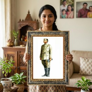 Soldier Decorative Photo Frame With White Mount | Premium Wall & Tabletop Picture Frame | Home, Office & Temple Decoration | 10x14 Inch (Pack Of 1) (F31478) Soldier Decorative Photo Frame With White Mount | Premium Wall & Tabletop Picture Frame | Home, Office & Temple Decoration | 10x14 Inch (Pack Of 1) (F31478)