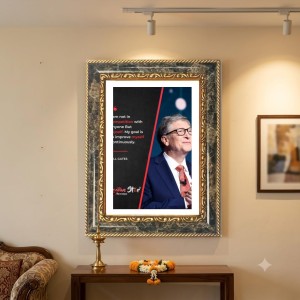 Quote Decorative Photo Frame With White Mount | Premium Wall & Tabletop Picture Frame | Home, Office & Temple Decoration | 8x12 Inch (Pack Of 1) (F31465) Quote Decorative Photo Frame With White Mount | Premium Wall & Tabletop Picture Frame | Home, Office & Temple Decoration | 8x12 Inch (Pack Of 1) (F31465)