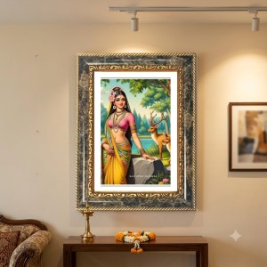 Shakuntala Decorative Photo Frame With White Mount | Premium Wall & Tabletop Picture Frame | Home, Office & Temple Decoration | 8x12 Inch (Pack Of 1) (F33108) Shakuntala Decorative Photo Frame With White Mount | Premium Wall & Tabletop Picture Frame | Home, Office & Temple Decoration | 8x12 Inch (Pack Of 1) (F33108)