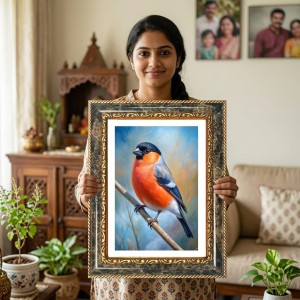 Rama Decorative Photo Frame With White Mount | Premium Wall & Tabletop Picture Frame | Home, Office & Temple Decoration | 12x16 Inch (Pack Of 1) (F33120) Rama Decorative Photo Frame With White Mount | Premium Wall & Tabletop Picture Frame | Home, Office & Temple Decoration | 12x16 Inch (Pack Of 1) (F33120)