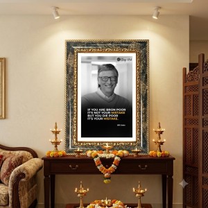 Quote Decorative Photo Frame With White Mount | Premium Wall & Tabletop Picture Frame | Home, Office & Temple Decoration | 8x12 Inch (Pack Of 1) (F31580) Quote Decorative Photo Frame With White Mount | Premium Wall & Tabletop Picture Frame | Home, Office & Temple Decoration | 8x12 Inch (Pack Of 1) (F31580)