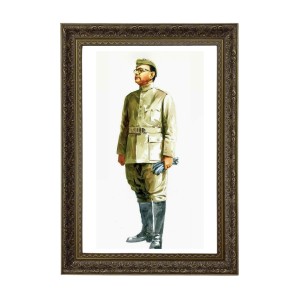 Netaji Subhash Chandra Bose Big Photo Frame - 20x28 Inches For Home,Temple & Office Decoration (F10639)