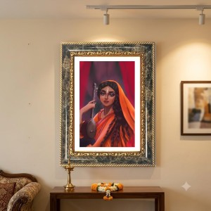 Radhaa Krishna Decorative Photo Frame With White Mount | Premium Wall & Tabletop Picture Frame | Home, Office & Temple Decoration | 12x16 Inch (Pack Of 1) (F33130) Radhaa Krishna Decorative Photo Frame With White Mount | Premium Wall & Tabletop Picture Frame | Home, Office & Temple Decoration | 12x16 Inch (Pack Of 1) (F33130)