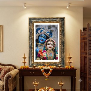 Shiva Family Decorative Photo Frame With White Mount | Premium Wall & Tabletop Picture Frame | Home, Office & Temple Decoration | 12x16 Inch (Pack Of 1) (F31179) Shiva Family Decorative Photo Frame With White Mount | Premium Wall & Tabletop Picture Frame | Home, Office & Temple Decoration | 12x16 Inch (Pack Of 1) (F31179)