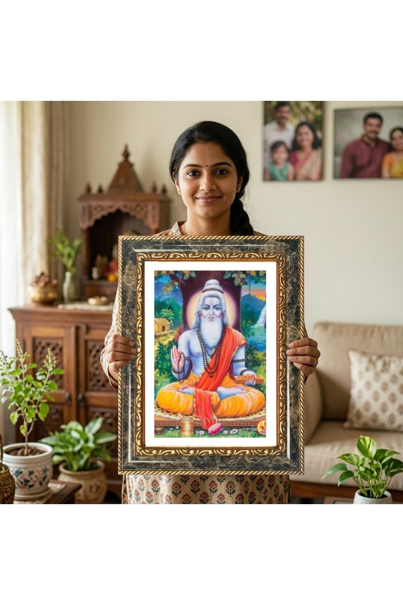 Sage Portrait Decorative Photo Frame With White Mount | Premium Wall & Tabletop Picture Frame | Home, Office & Temple Decoration | 10x14 Inch (Pack Of 1) (F33068)