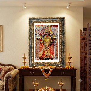 Mata Rani Decorative Photo Frame With White Mount | Premium Wall & Tabletop Picture Frame | Home, Office & Temple Decoration | 10x14 Inch (Pack Of 1) (F32681) Mata Rani Decorative Photo Frame With White Mount | Premium Wall & Tabletop Picture Frame | Home, Office & Temple Decoration | 10x14 Inch (Pack Of 1) (F32681)