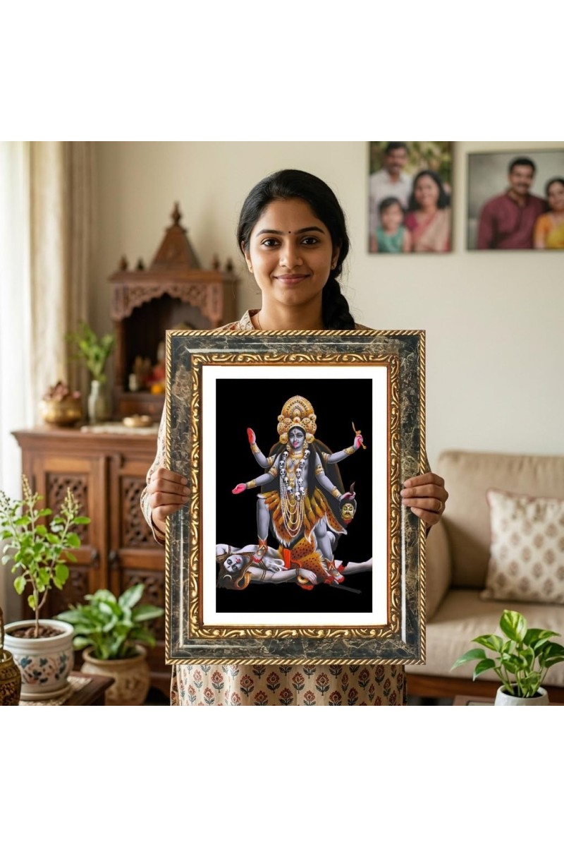 Soldier Decorative Photo Frame With White Mount | Premium Wall & Tabletop Picture Frame | Home, Office & Temple Decoration | 12x16 Inch (Pack Of 1) (F31478)