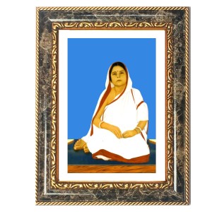 Savitribai Phule Decorative Photo Frame With White Mount | Premium Wall & Tabletop Picture Frame | Home, Office & Temple Decoration | 8x12 Inch (Pack Of 1) (F32562) Savitribai Phule Decorative Photo Frame With White Mount | Premium Wall & Tabletop Picture Frame | Home, Office & Temple Decoration | 8x12 Inch (Pack Of 1) (F32562)
