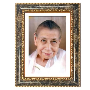 Mirra Alfassa Decorative Photo Frame With White Mount | Premium Wall & Tabletop Picture Frame | Home, Office & Temple Decoration | 10x14 Inch (Pack Of 1) (F32617) Mirra Alfassa Decorative Photo Frame With White Mount | Premium Wall & Tabletop Picture Frame | Home, Office & Temple Decoration | 10x14 Inch (Pack Of 1) (F32617)